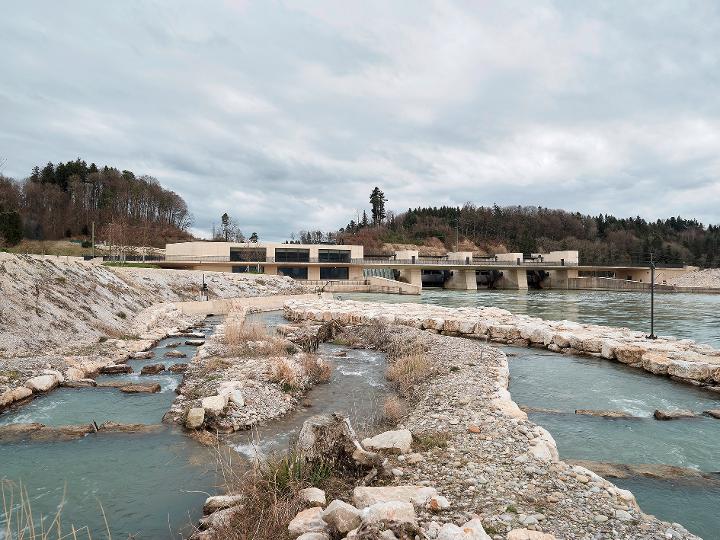 Wasserkraftwerk Hagneck am Bielersee