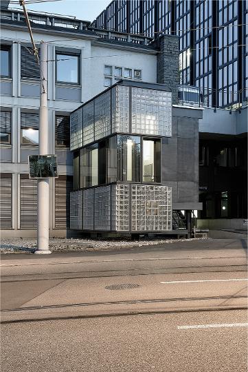 Mock-up Fassade ETH GLC, Zürich