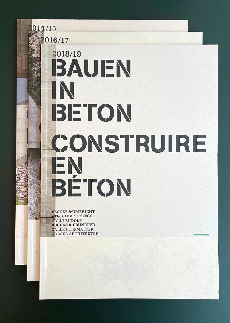 Betonsuisse Marketing AG, Bern – Bauen in Beton